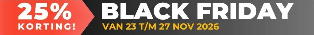 Black friday korting