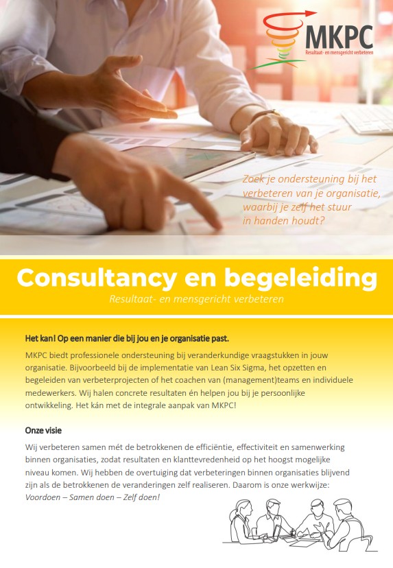 Consultancy afbeelding brochure cover